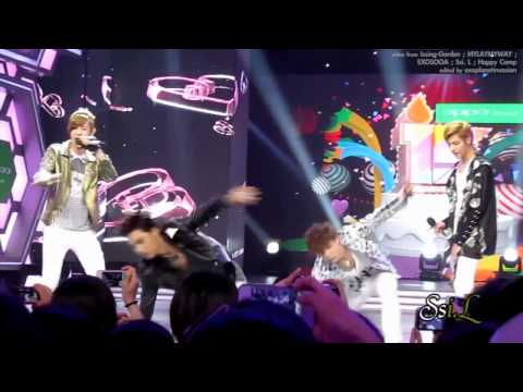 120703 EXO - Two Moons at Happy Camp fancam edited mix (KAI and LAY focus)