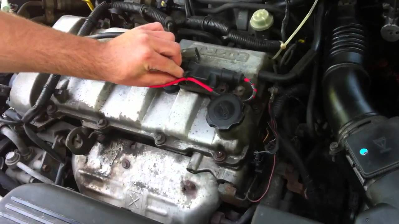 Mazda Protege engine code p0300 repair - YouTube subaru starter wiring 