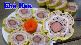 Cách làm CHẢ HOA NGŨ SẮC dai thơm vô cùng đơn giản cho ngày Tết sum vầy | Zui Vào Bếp