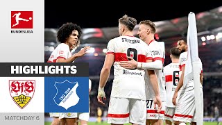 Last Second Drama Secures The Draw! | VfB Stuttgart — TSG Hoffenheim 1:1 | Highlights | MD 6