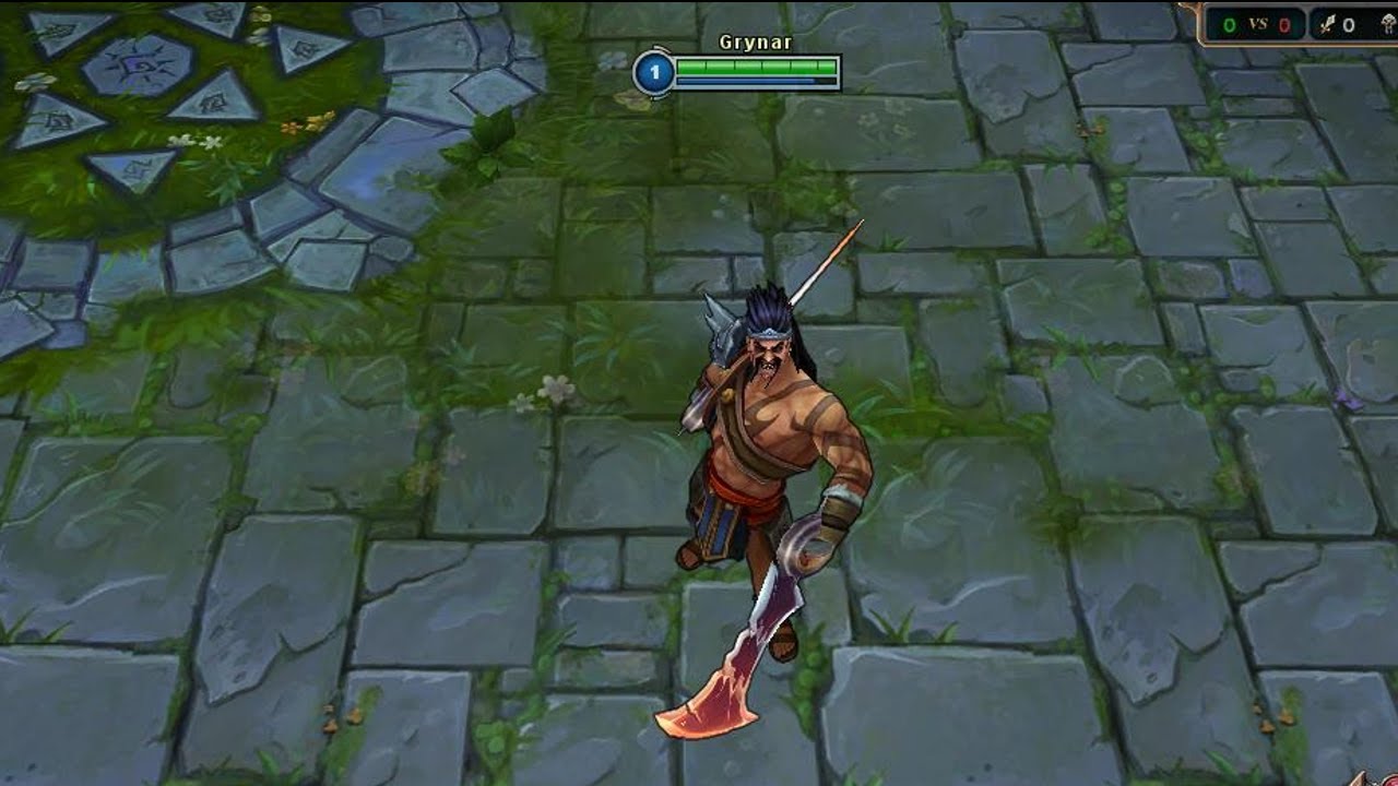 League of Legends - Skin Preview - LoL Gladiator Draven Gameplay Skin ...