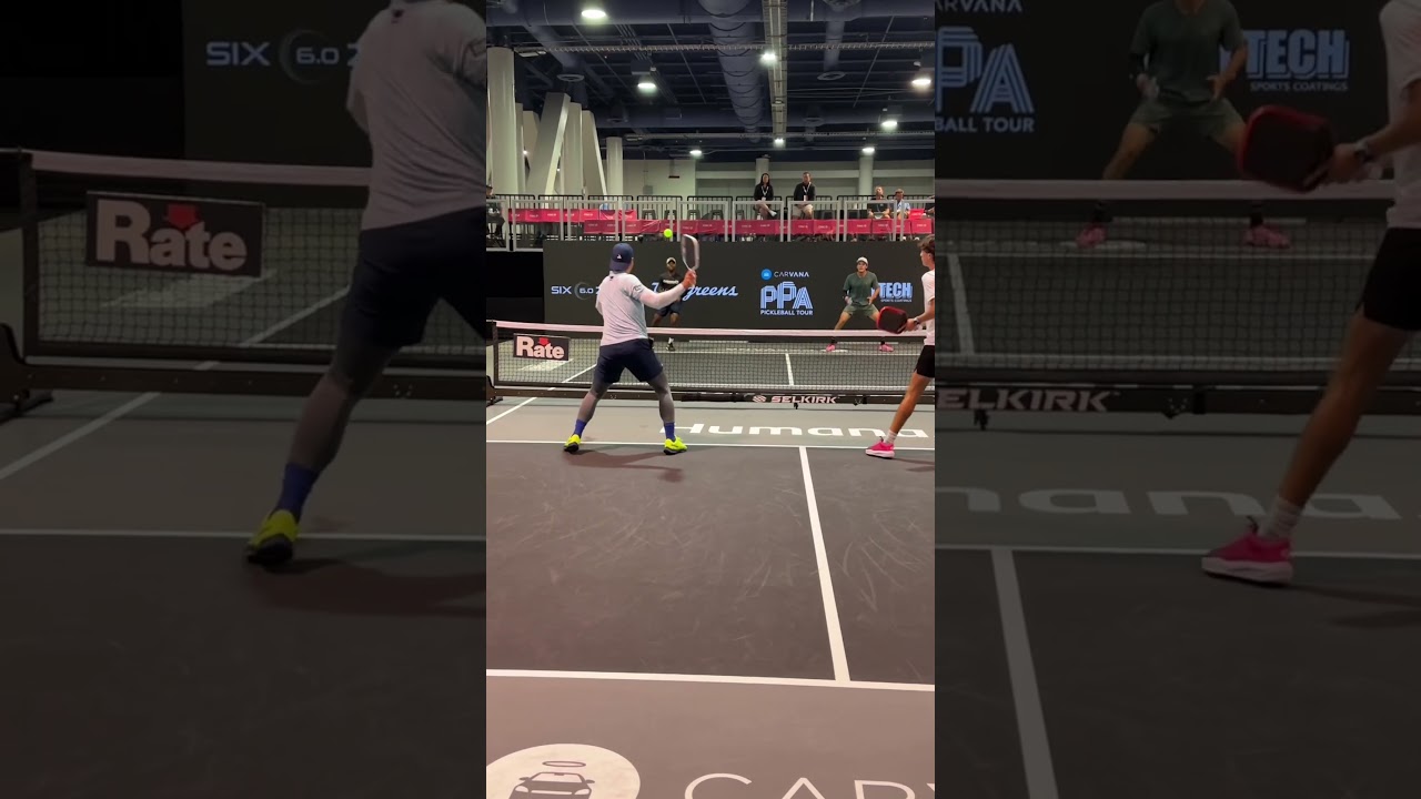 What makes top pickleball pros like Ben Johns and Gabe Tardio so good? Insane reflexes.
