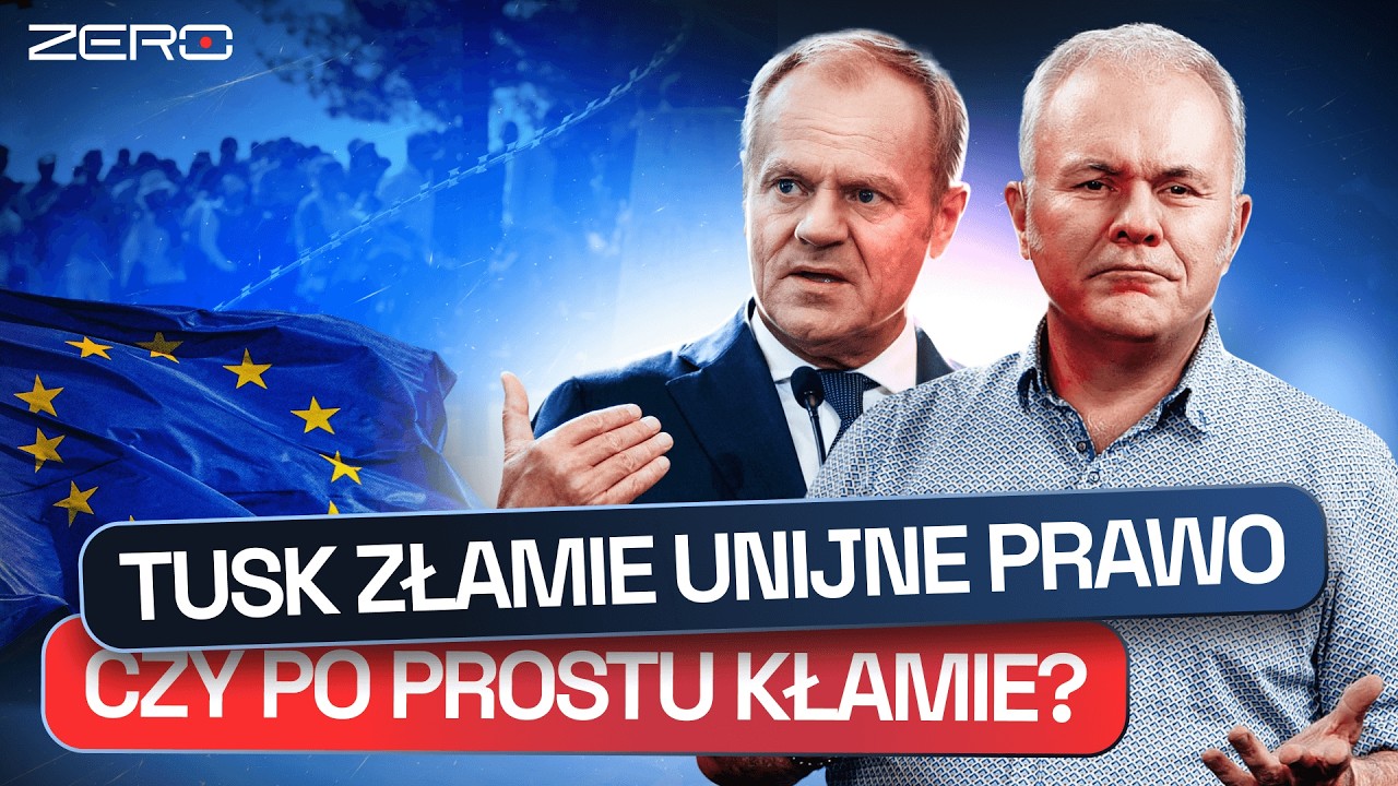 PAKT MIGRACYJNY I UCHODŹCY W POLSCE. MAZUREK: TUSK MOŻE KŁAMAĆ POD WYBORY PREZYDENCKIE