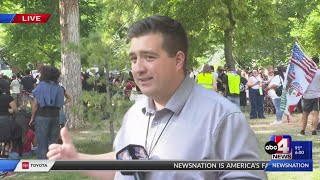 WATCH: Anti-ICE protests begin in Salt Lake City