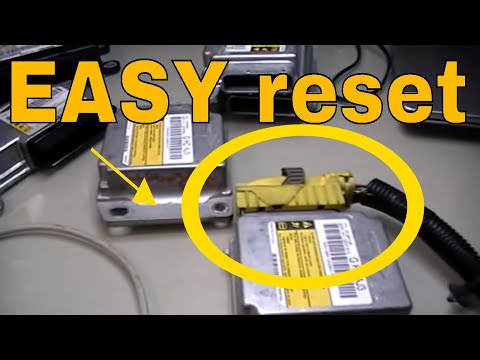 How to Reset / Repair clear the crash data from GM Airbag ... pontiac g6 air bag wiring 