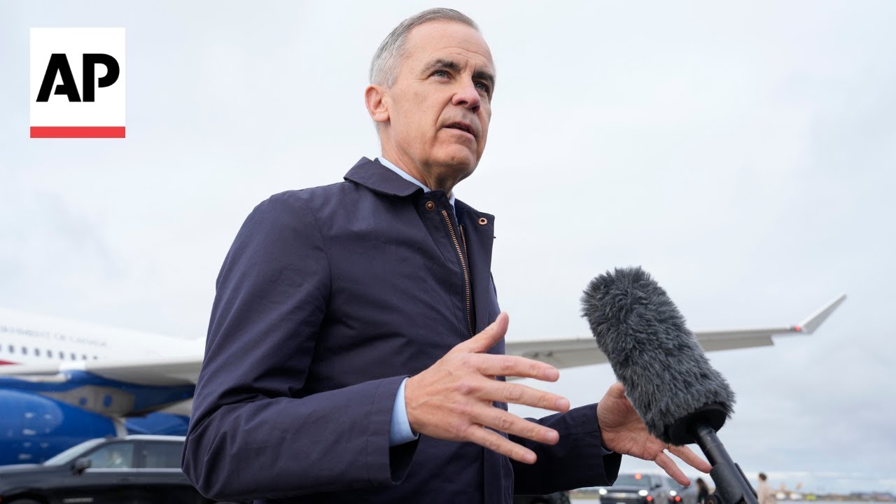 Mark Carney responds after Trump ends trade talks with Canada over TV ads