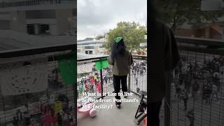 What it's like to live across from Portland's ICE facility?