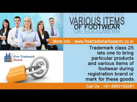 Trademark Class 25 Clothing - YouTube