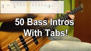 50 Bass Intros