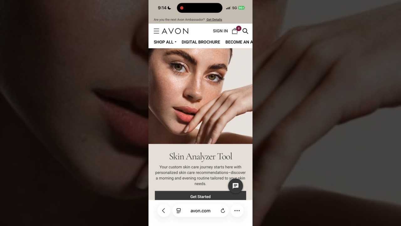 Avon's Skin Analyzer Tutorial