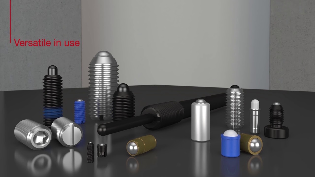 Federnde Druckstücke video