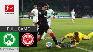 🔴 LIVE | Greuther Fürth — Eintracht Frankfurt | Matchday 11 – Bundesliga 2021/22