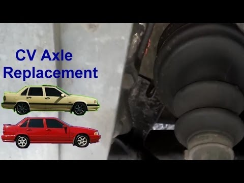 VOLVO S70 - Axle Shaft Replacement