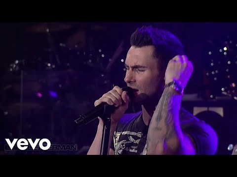 Maroon 5 - She Will Be Loved (Acoustic) [Live on Letterman]