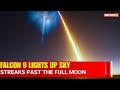 SpaceX Launches 21 Starlink Satellites with Full Moon Backdrop | 400th Falcon 9 Mission