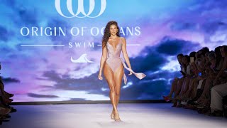 Nina Matos Slow Motion Walks in Bikini Miami Swim Week | Model Video