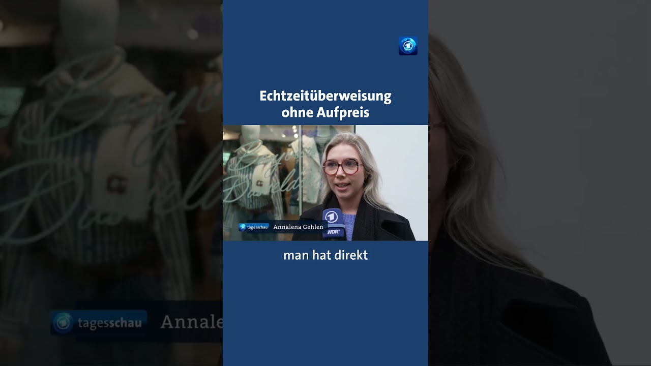 Seit heute sind Echtzeitüberweisungen kostenlos geld bank finanzen tagesschau nachrichten