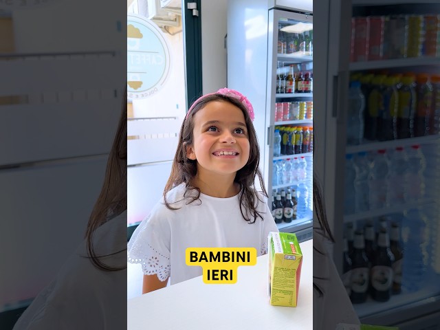 BAMBINI IERI VS OGGI - BAR - iPantellas