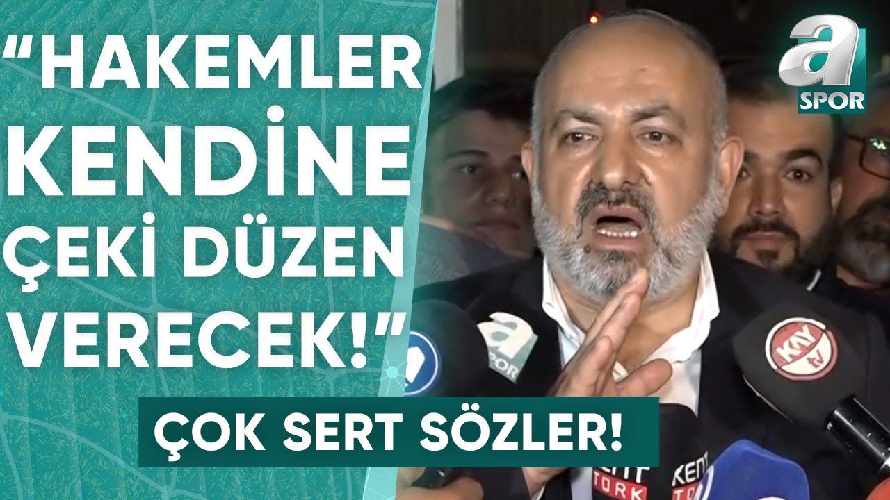 Kayserispor Başkanı Ali Çamlı: "Serkan Tokat Ve Ümit Öztürk Düdüğü Bıraksın!" / A Spor / 90+1