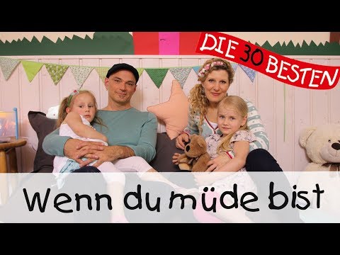 👩🏼 Wenn du müde bist - Singen, Tanzen und Bewegen || Kinderlieder