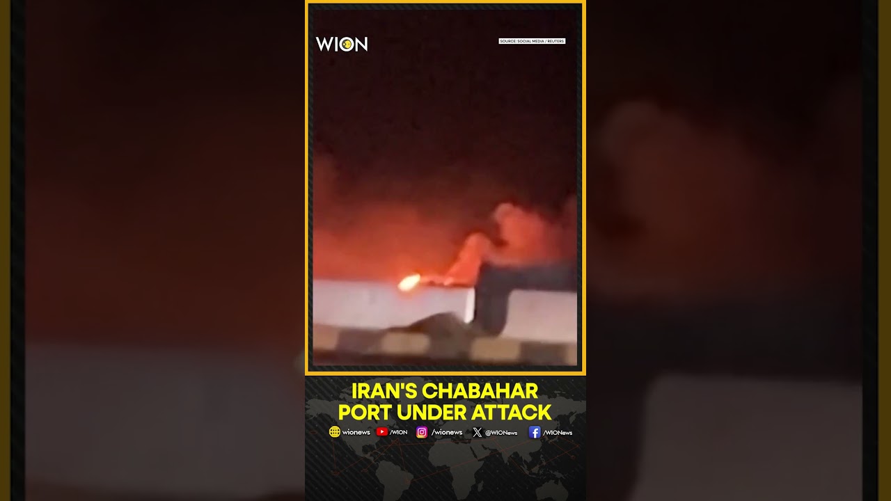 US-Iran War: Chabahar Port Under Attack, Huge Plume Of Smoke Rises In Southern Iran