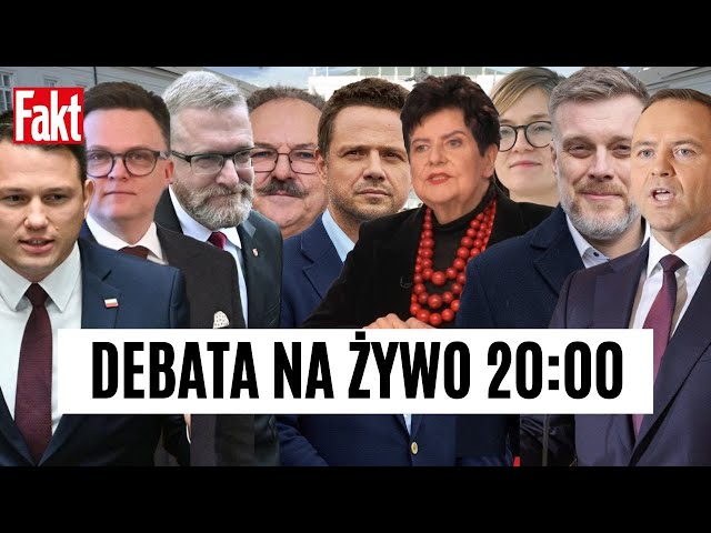 Debata prezydencka w TVP [NA ŻYWO]