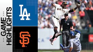 Dodgers vs. Giants Game Highlights (10/1/23) | MLB Highlights