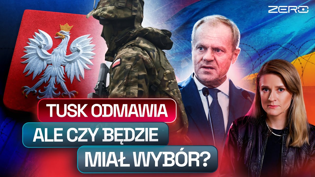 TUSK MÓWI NIEWYSYŁANIU POLSKICH ŻOŁNIERZY NA UKRAINĘ. ALE CO NA TO TRUMP?