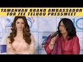 Tamanna speaks turning new brand ambassador of Zee Telugu