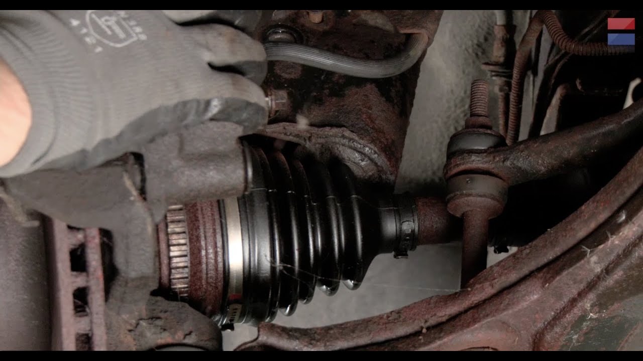 How to Replace a Front Axle Half Shaft - YouTube 2014 vw gti engine parts diagram 