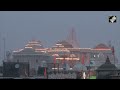 Ram Temple Illuminated Ahead Of Its Grand Inauguration In Ayodhya  - 01:35 min - News - Video