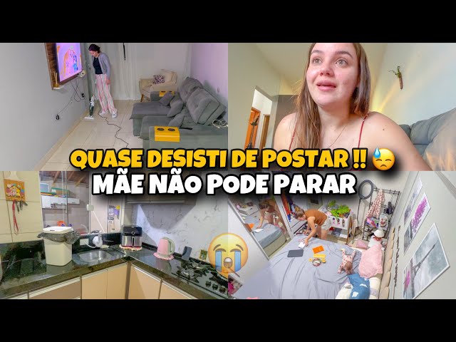 QUASE DESISTI DO CANAL 😓😭 MAIS NÃO POSSO PARAR +ORGANIZAÇÃO DE TODOS OS DIAS - | Lar da Ana