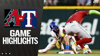 D-backs vs. Rangers Game Highlights (8/13/25) | MLB Highlights