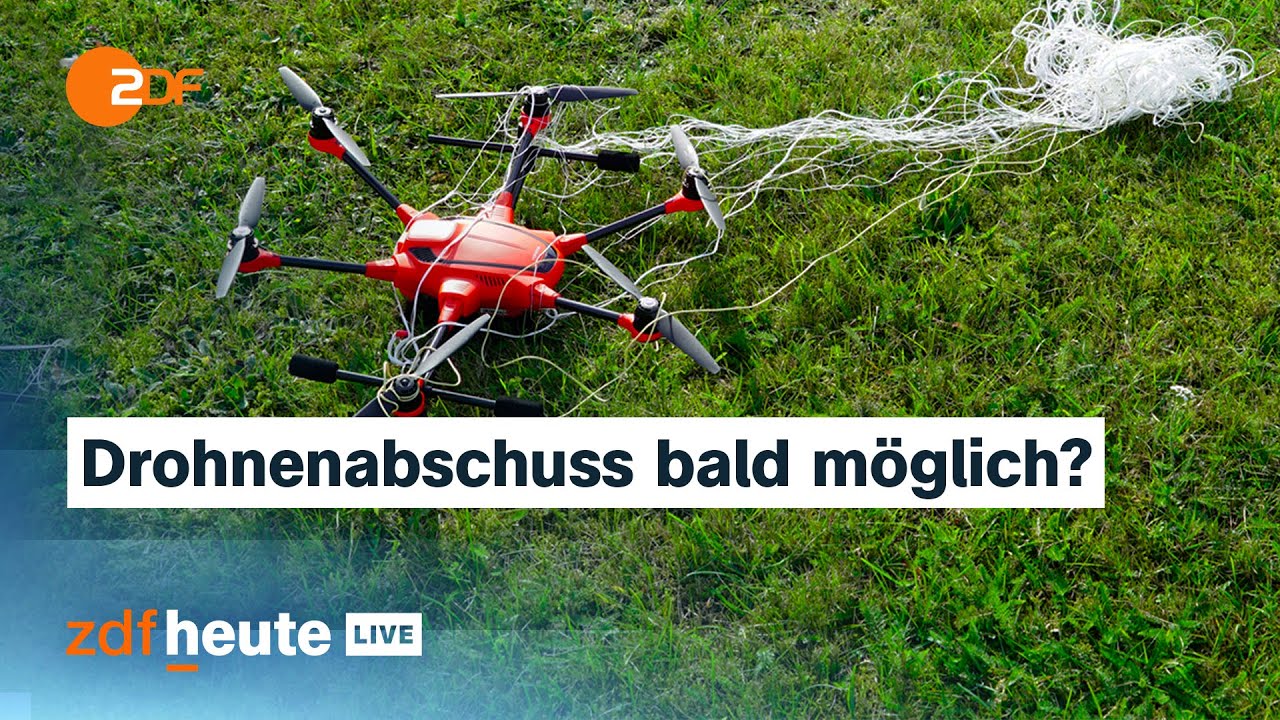 Drohnen über Deutschland: Dobrindt will Abschuss und Abwehrzentrum | ZDFheute live