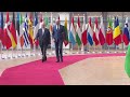 Palestinian PM Mohammad Mustafa meets with European Council President Charles Michel in Brussels - 01:00 min - News - Video