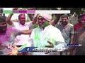 Sircilla Rajaiah Teenmaar Dance With Youth At Warangal | Holi Celebration 2024 | V6 News  - 04:11 min - News - Video