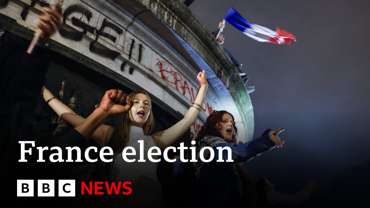 France faces hung parliament after election result | BBC News