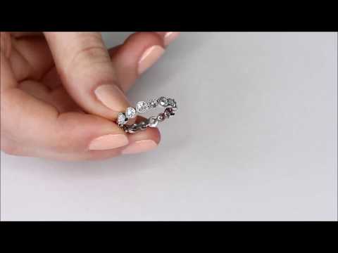 Женское золотое обручальное кольцо с бриллиантами