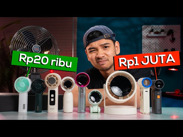 Kondangan panas, jadi saya beli kipas mini 20ribu - 1 JUTA!
