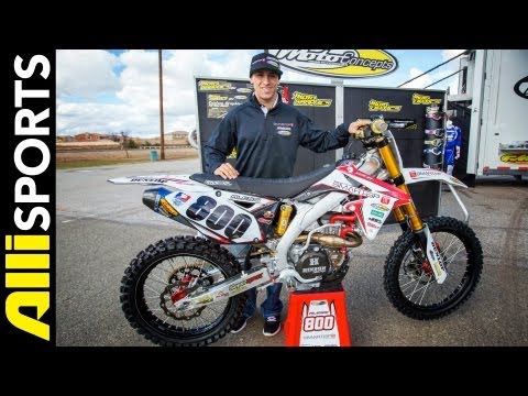 Mike Alessis Supercross Bike for 2013, Alli Sports Setup 