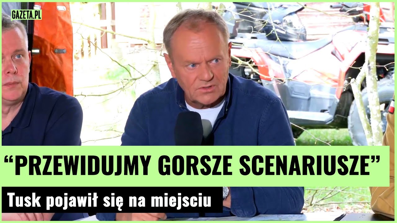 Wielki pożar w Biebrzańskim Parku Narodowym. Donald Tusk udał się na miejsce | Gazeta.pl