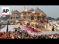 India’s PM Modi inaugurates controversial Hindu temple in Ayodhya, built on historic mosque site