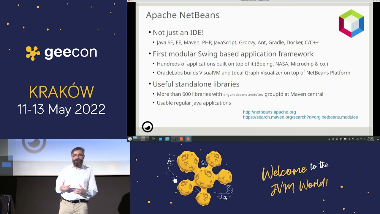 GeeCON 2022: Jaroslav Tulach - GraalVM & Heap Dumps. Record, replay, analyze