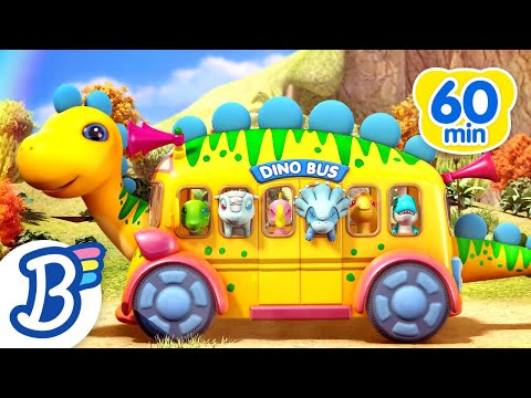 The Wheels on the Bus + More Badanamu Nursery Rhymes | Kids Dance Songs and Videos