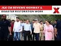 J&K CM Omar Abdullah Inspects NH-44 Restoration & Udhampur Landslide Site | NewsX