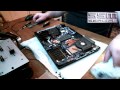 Как почистить от пыли ноутбук Samsung RF510 и заменить термопасту