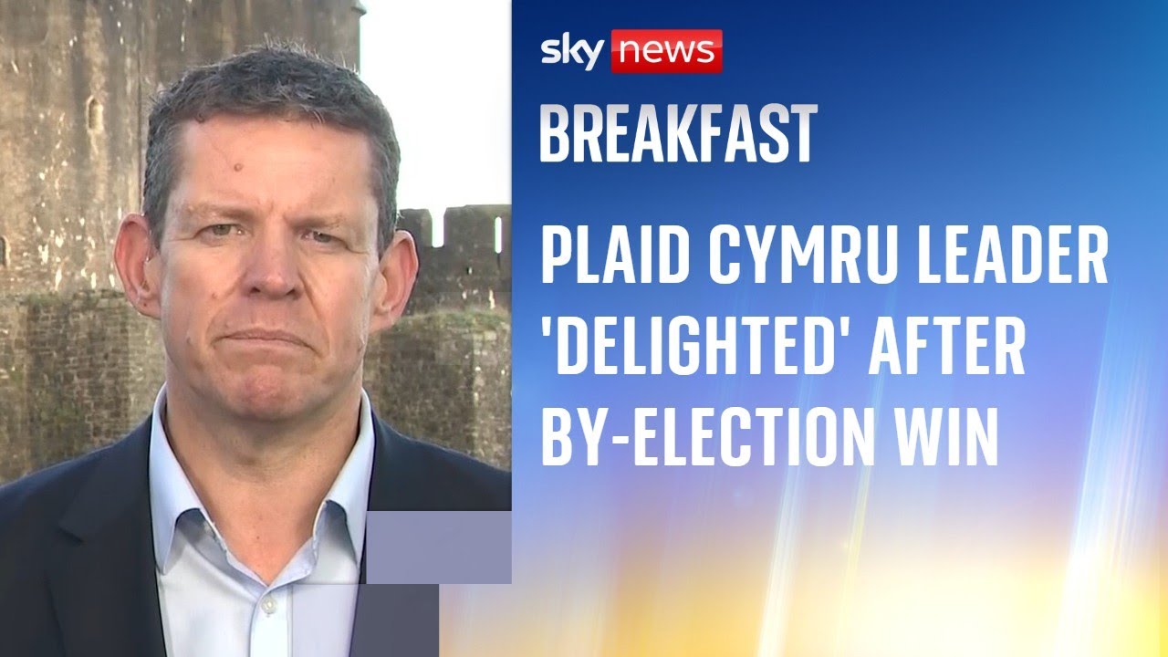 Plaid Cymru: 'Change is in the air' after historic by-election win