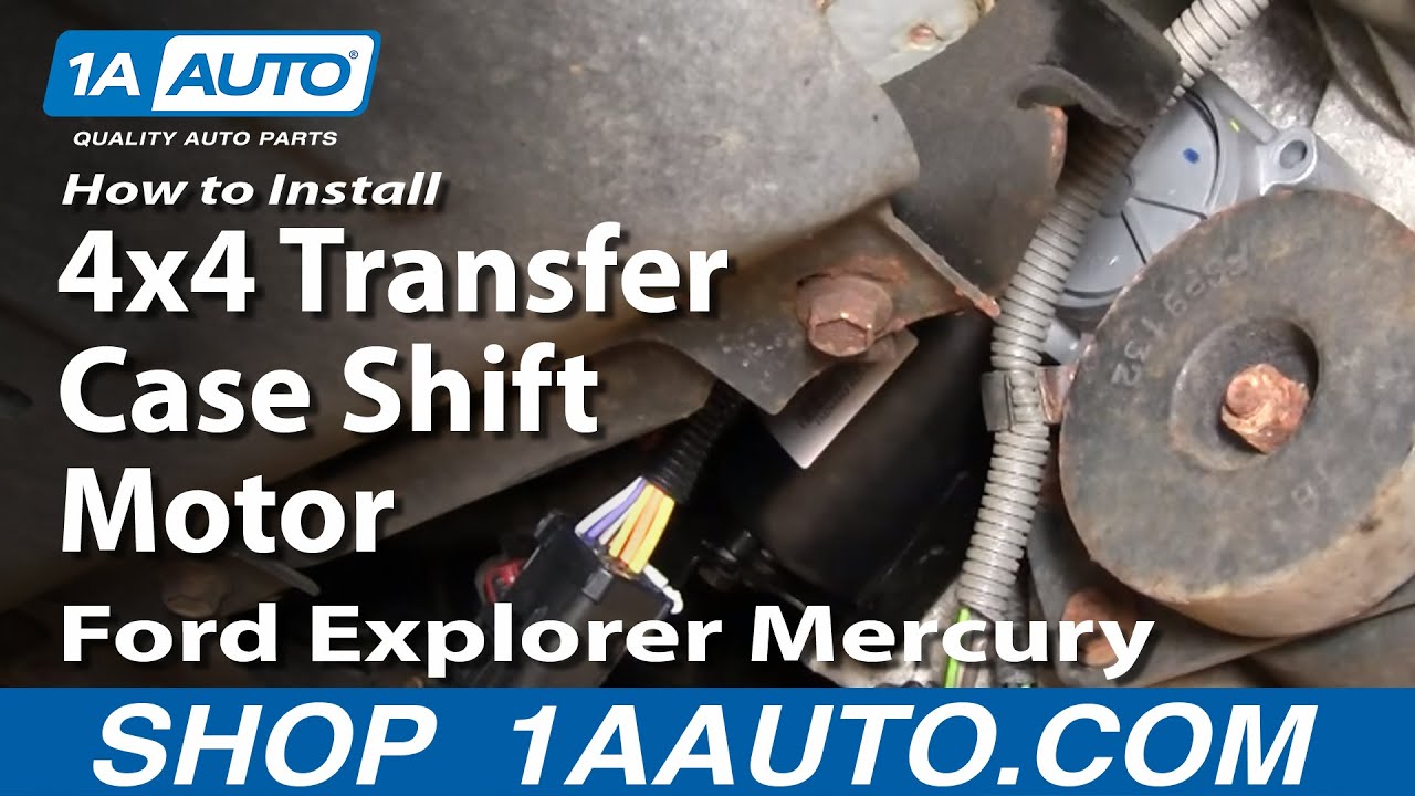 Ford transfer case shift motor replacement #1