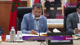 المجلس الإقليمي برئاسة عبد الله كريم يصادق على جميع النقط ومشاريع المدرجة خلال دورة  يونيو 2021