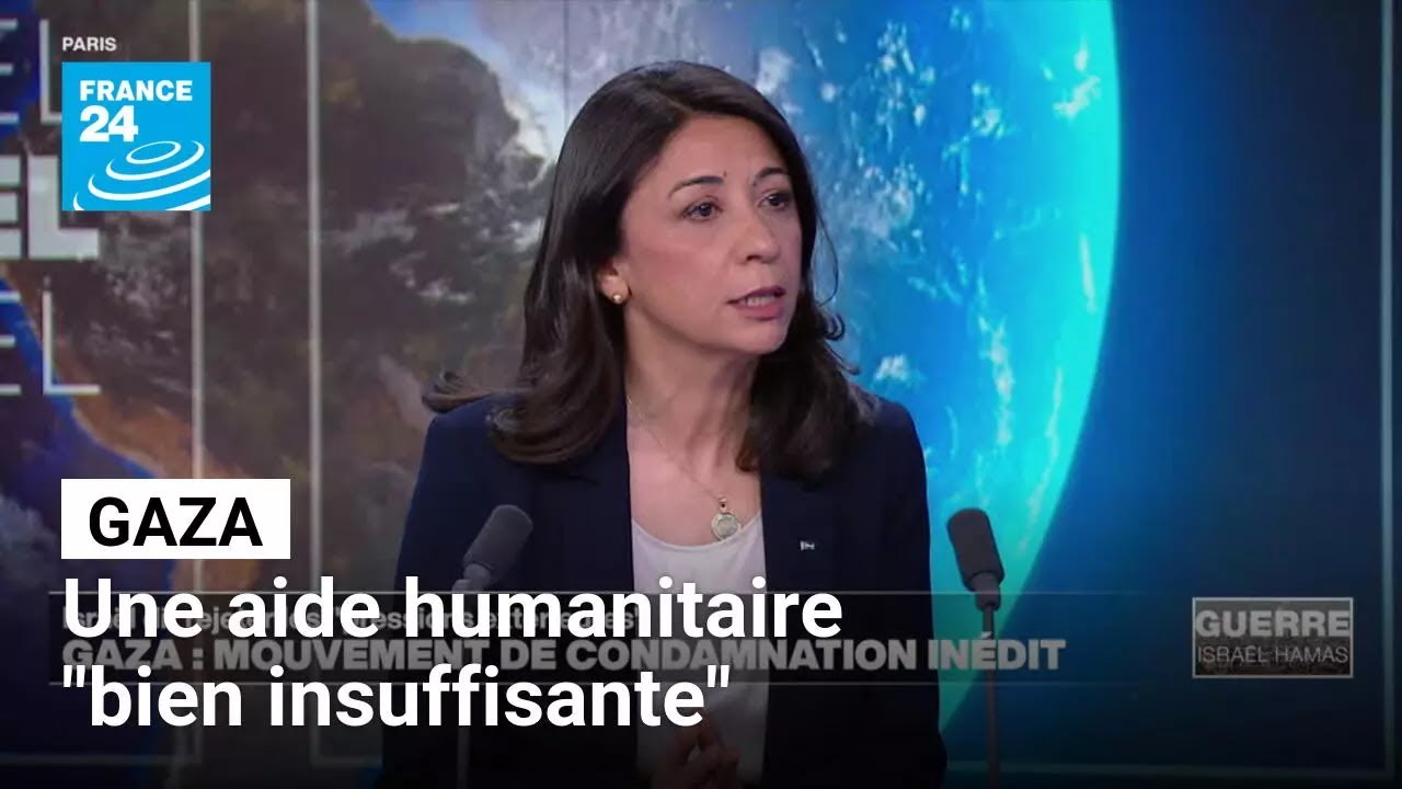 "Gaza a besoin de bien plus d'aide", dénonce l'ambassadrice de la Palestine en France • FRANCE 24